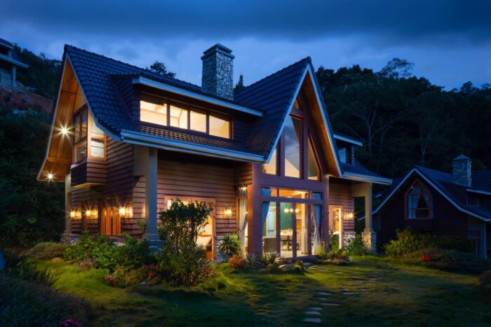 This is a custom house.