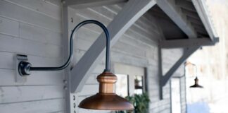 Outdoor Copper Lanterns