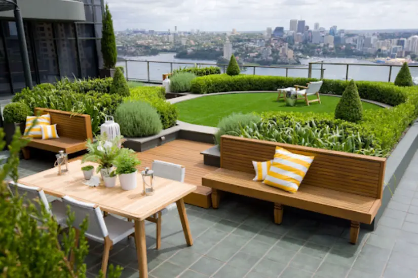 Before constructing a luxury building’s roof or terrace garden, what should I know?