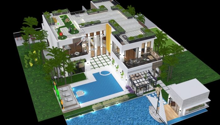 LA Mansion design ideas & pictures (2590 sqm)-Homestyler