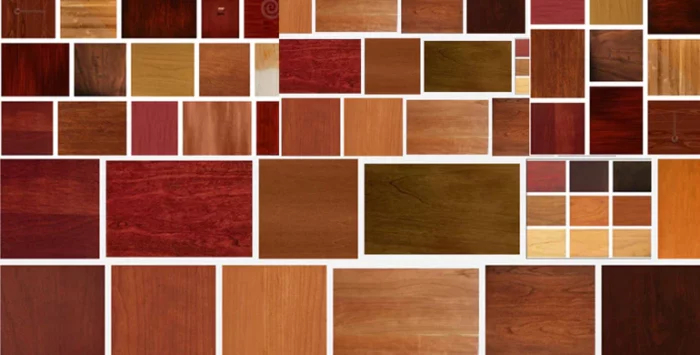 cherry Wood Color and Grain Patterns