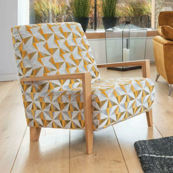 Geometric Patterned Chairs
