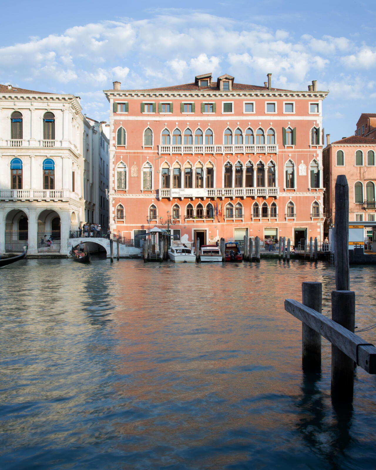 A building in Venice, Italy showcased at the Venice Architecture Biennale 2023.