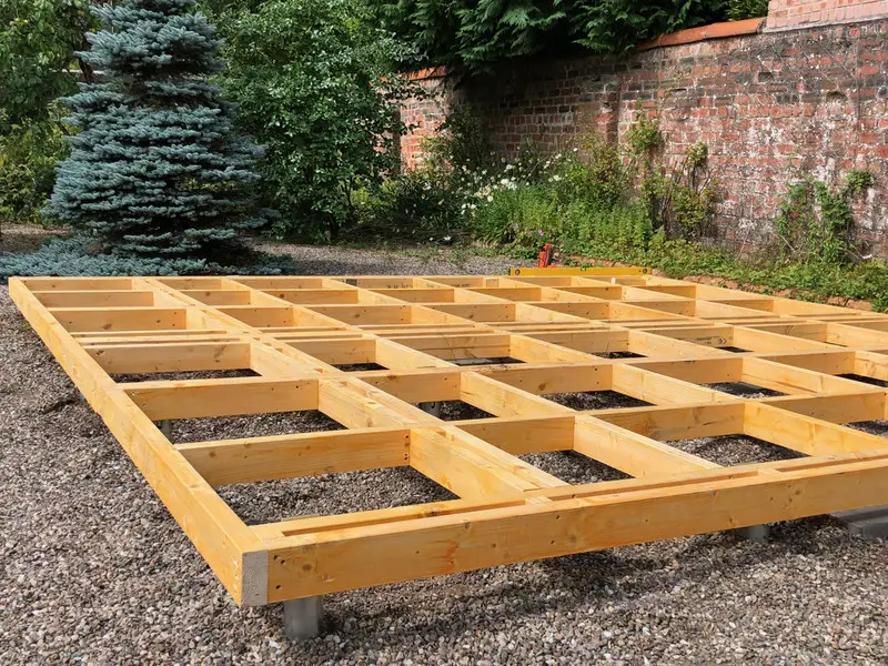 Build a Garden Room - floor