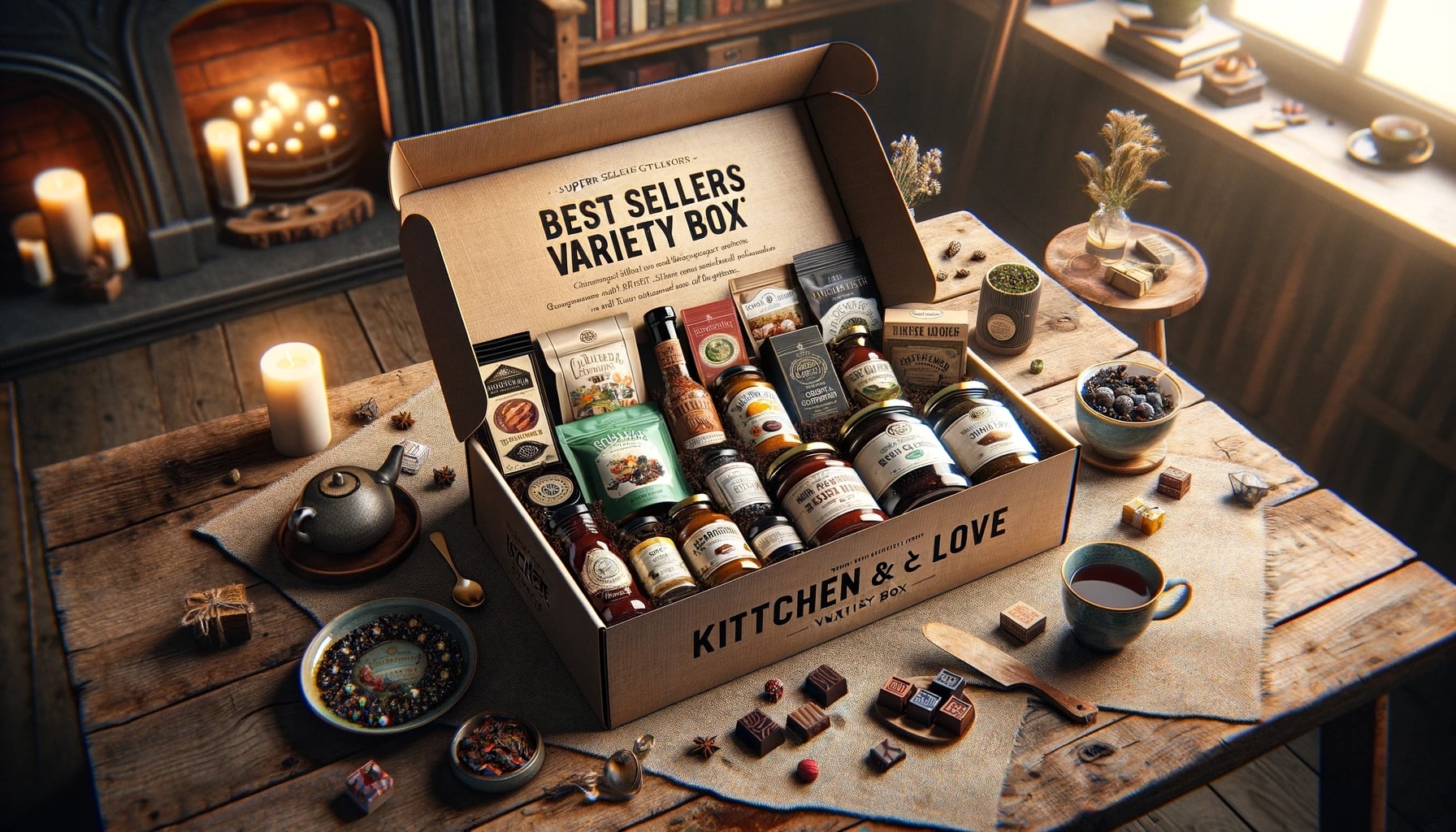 Kitchen & Love variety box – the best sellers gift.