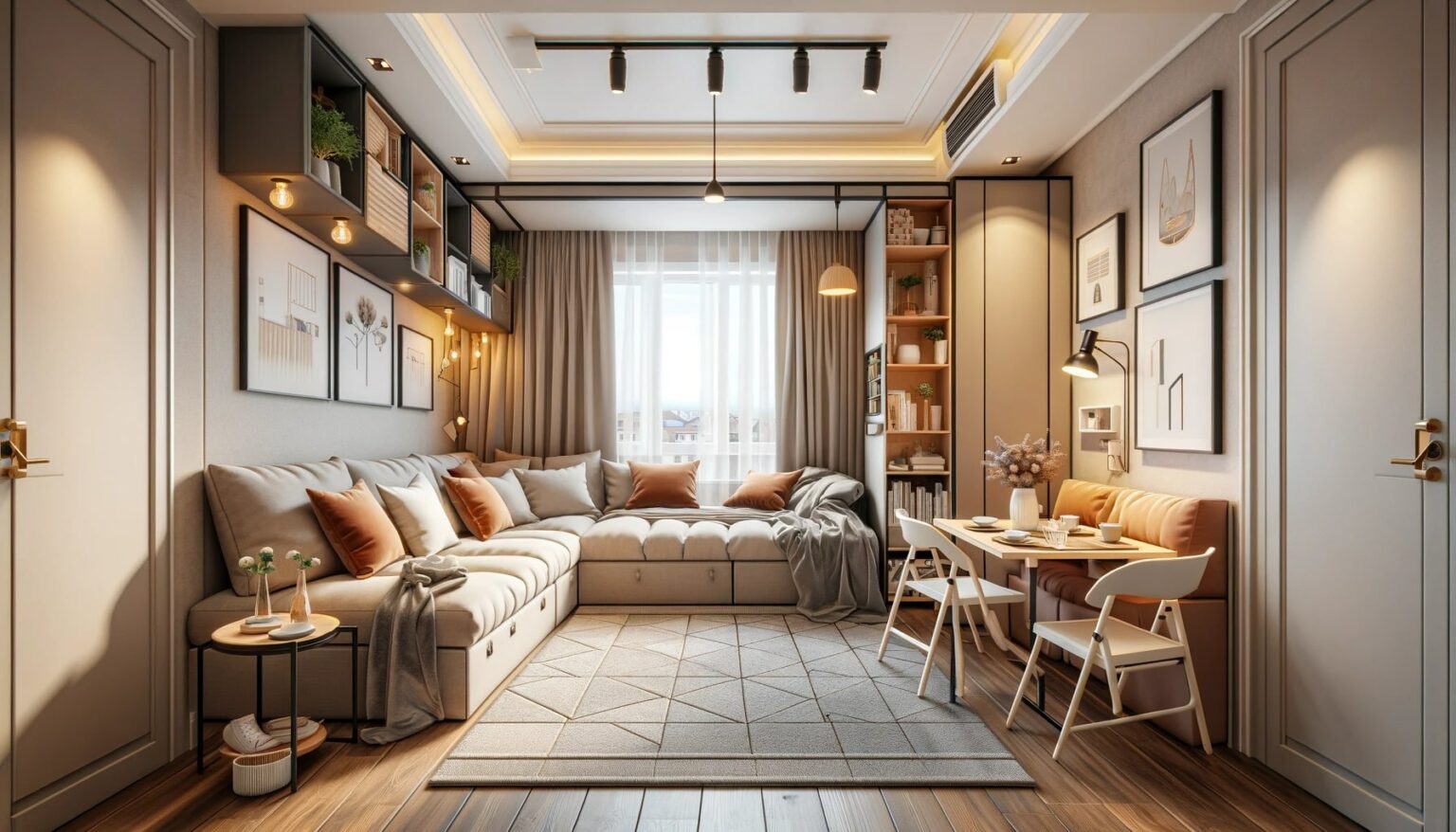 Furniture for Small Spaces Living Room: Ideas & Inspiration - Livinator
