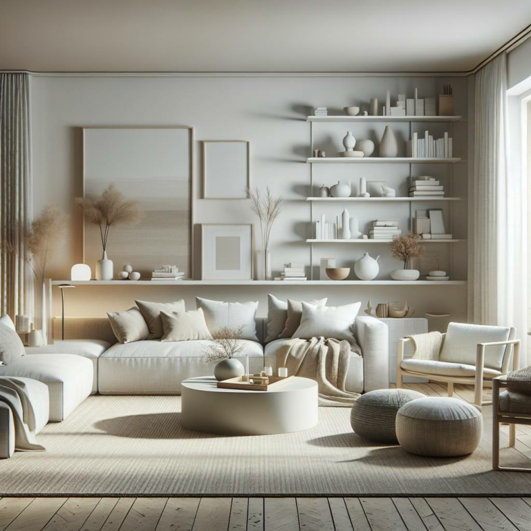 Maximizing Space In A Penthouse Living Room Minimal Style photo