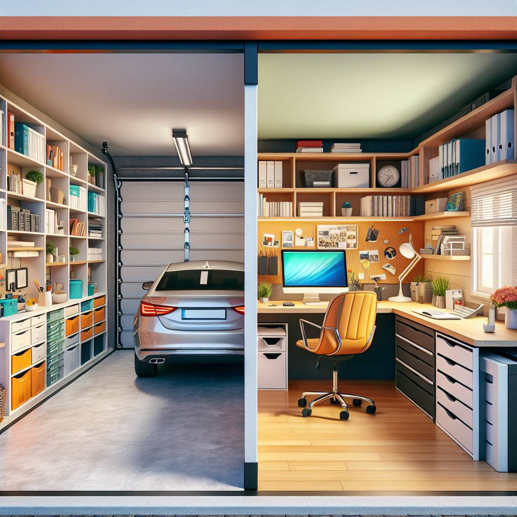 Converting Half of Your Garage into an Office: Maximizing Space & Efficiency