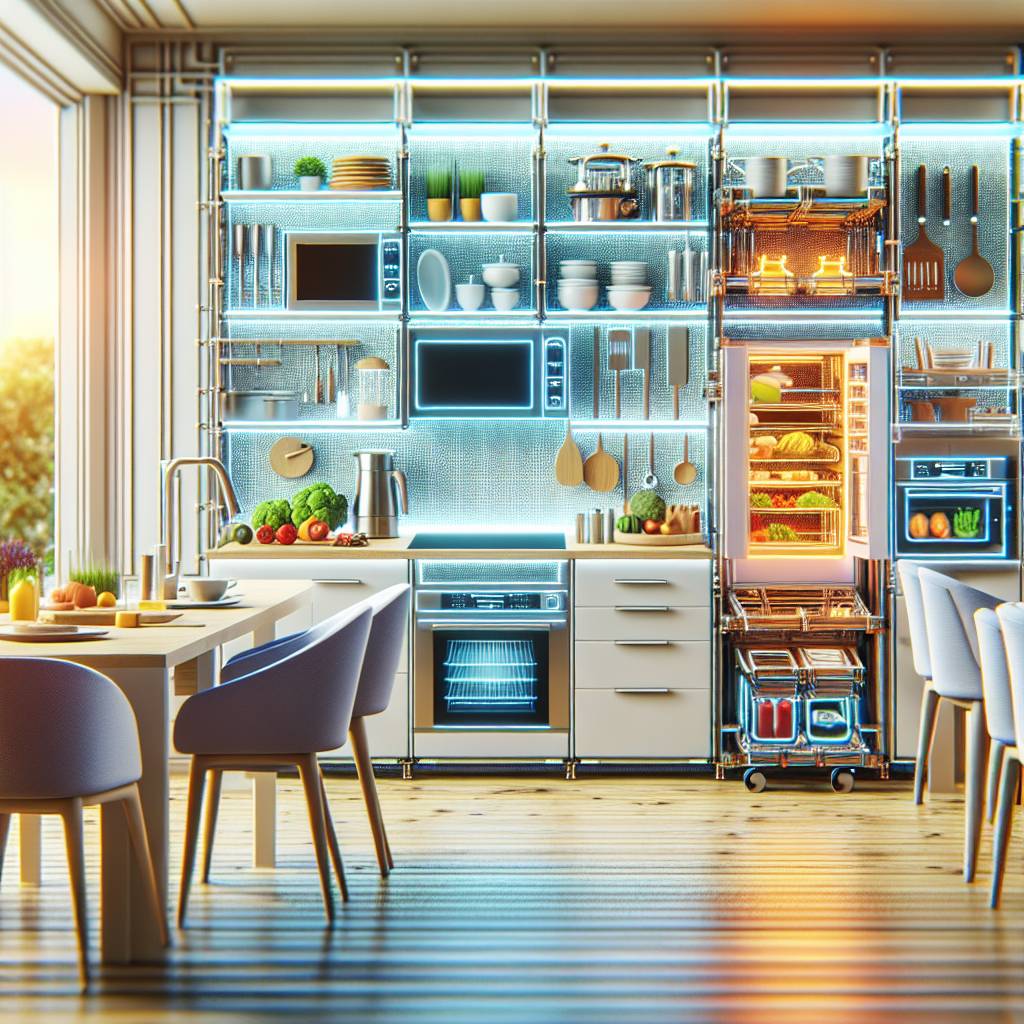 Modern, well-equipped kitchen interior design.