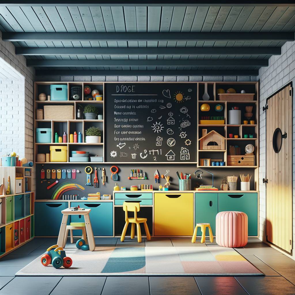 Creating a Child-Friendly Workspace in the Garage: Designing, Safety, and Fun