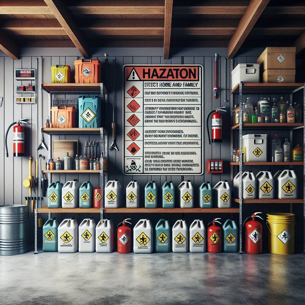 Toxic Substances in Garages: Safety and Storage Tips - Protecting Your Home and Family