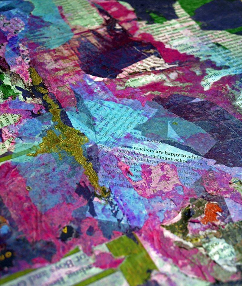 layering textures