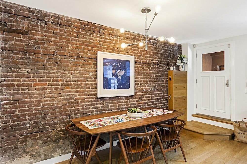 exposed brick