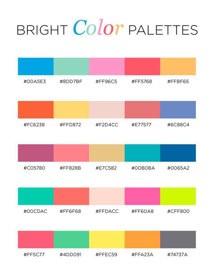 bright colors