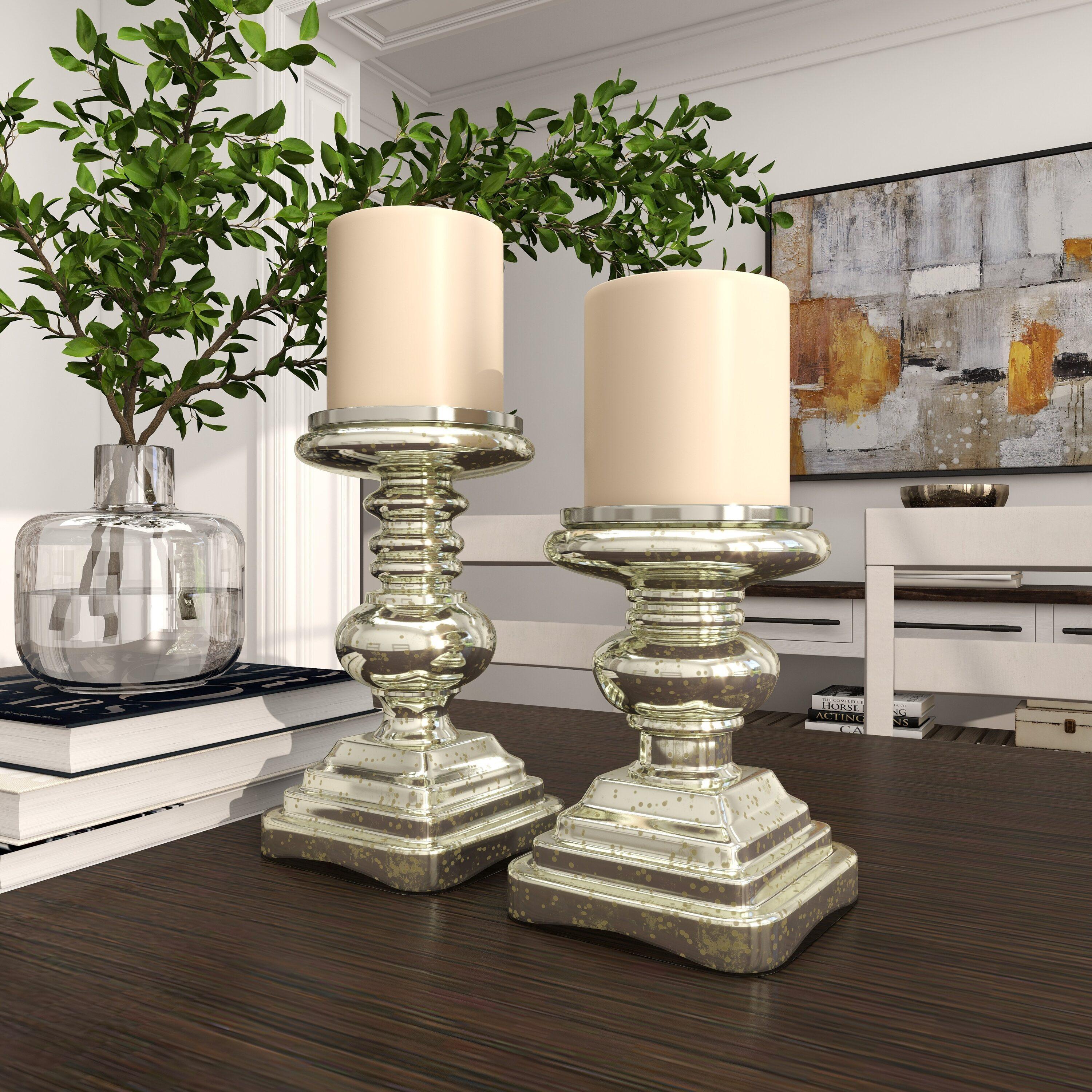 Make Your Own Candle holders From Thrifted Finds