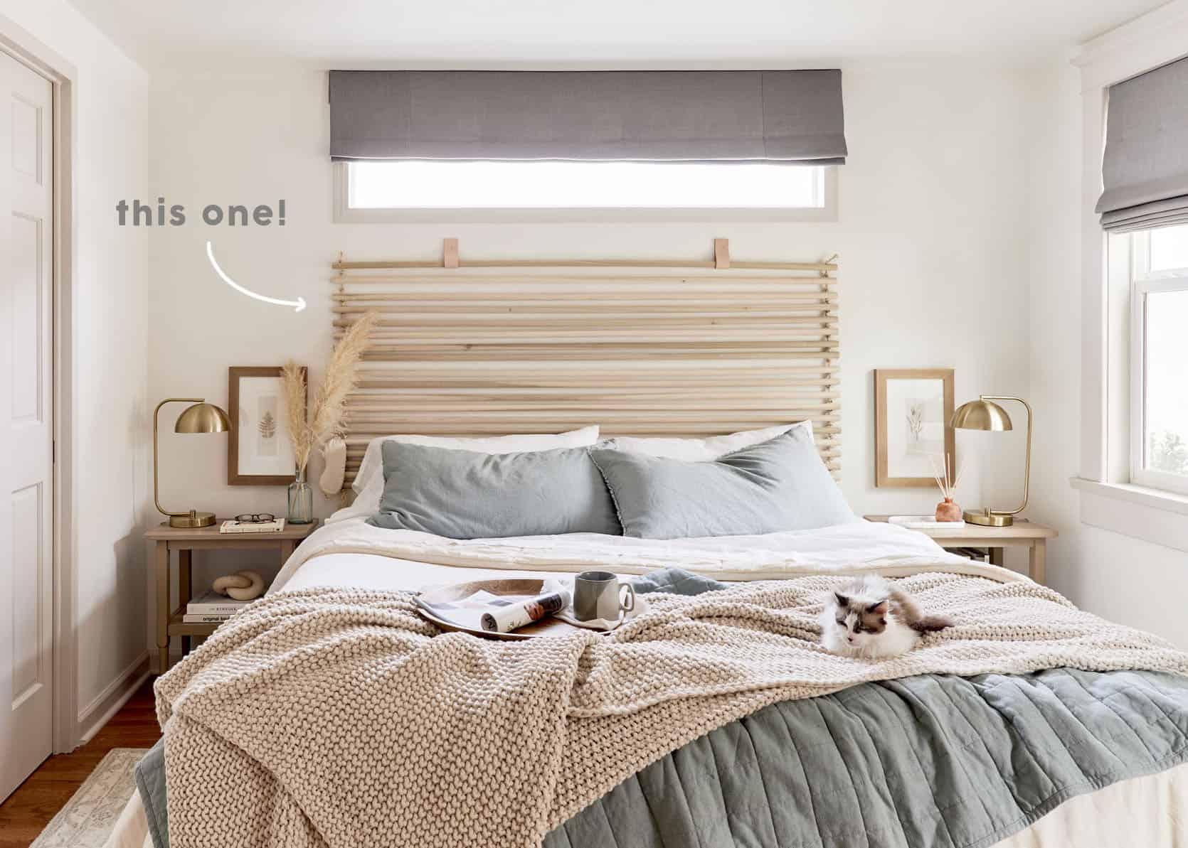 DIY Headboard Ideas That Look Store-Bought