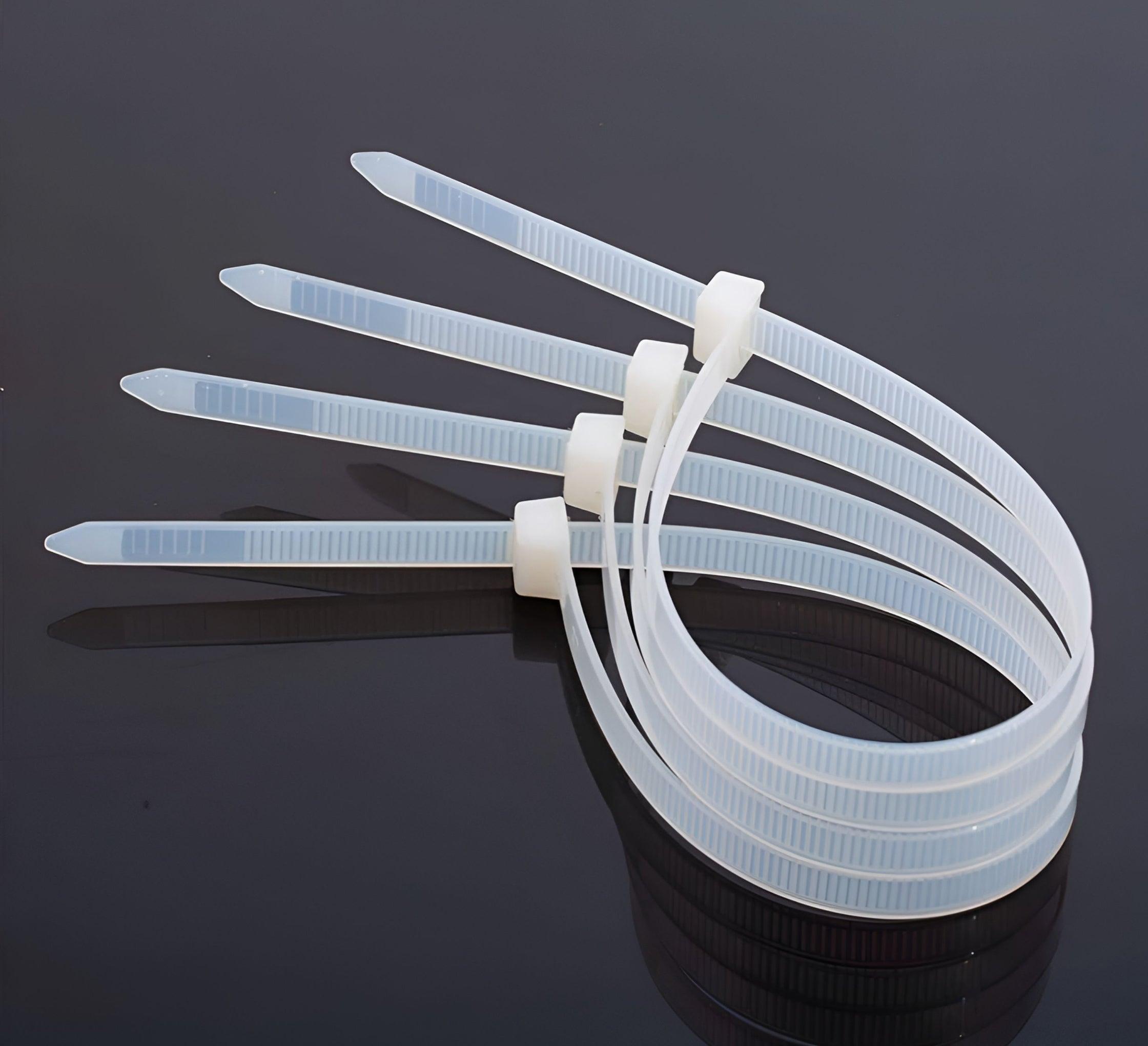 Plan your layout and attachment methods using zip ties S hooks and stainless steel clips