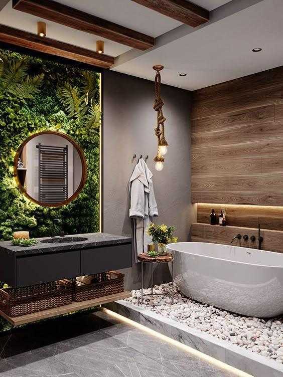 How to design a bathroom that feels⁤ like a spa cave