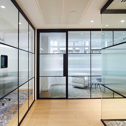 The smartest ‌ways to use glass partitions at​ home